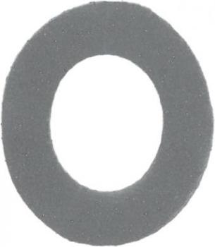 Bügelapplikation Reflex Buchstabe O  30x34mm